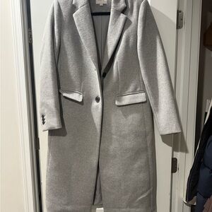LOFT Classic Gray Pea Coat